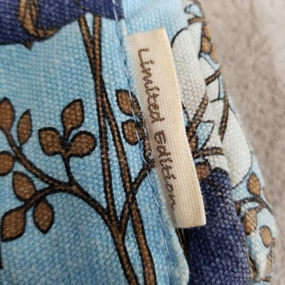 Kavu Bag Womens 11x8 Light Blue Floral Cotton Canvas Crossbody *Read* - Picture 3 of 15